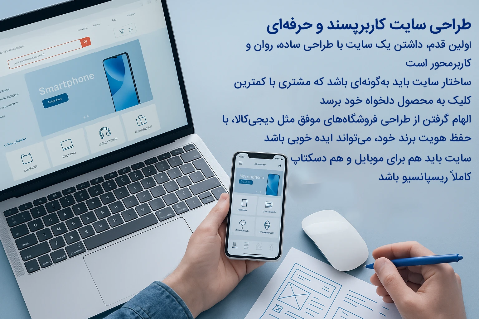 طراحی سایت کاربر پسند